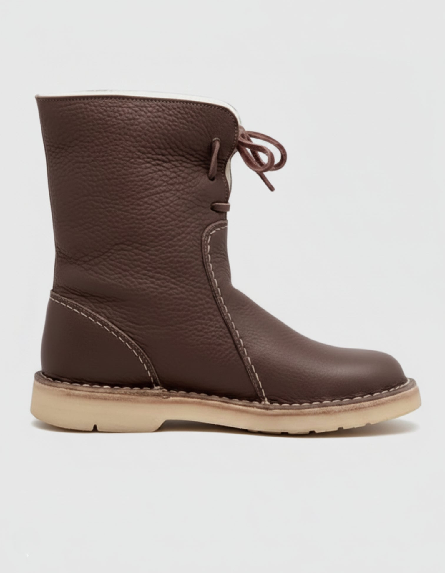 Heritage Shearling Leather Boots