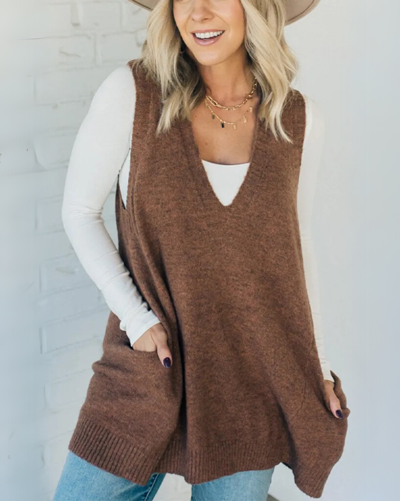 Arola™ | Cozy Knit Vest