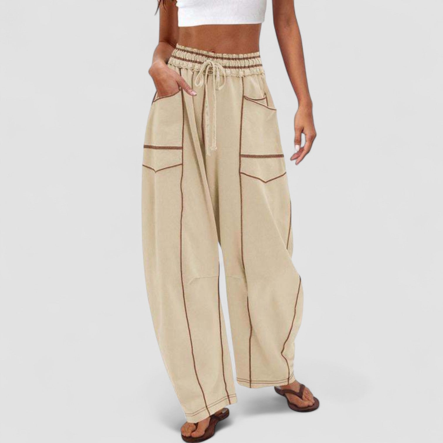 Orliana™ | Chic Baggy Lounge Pants