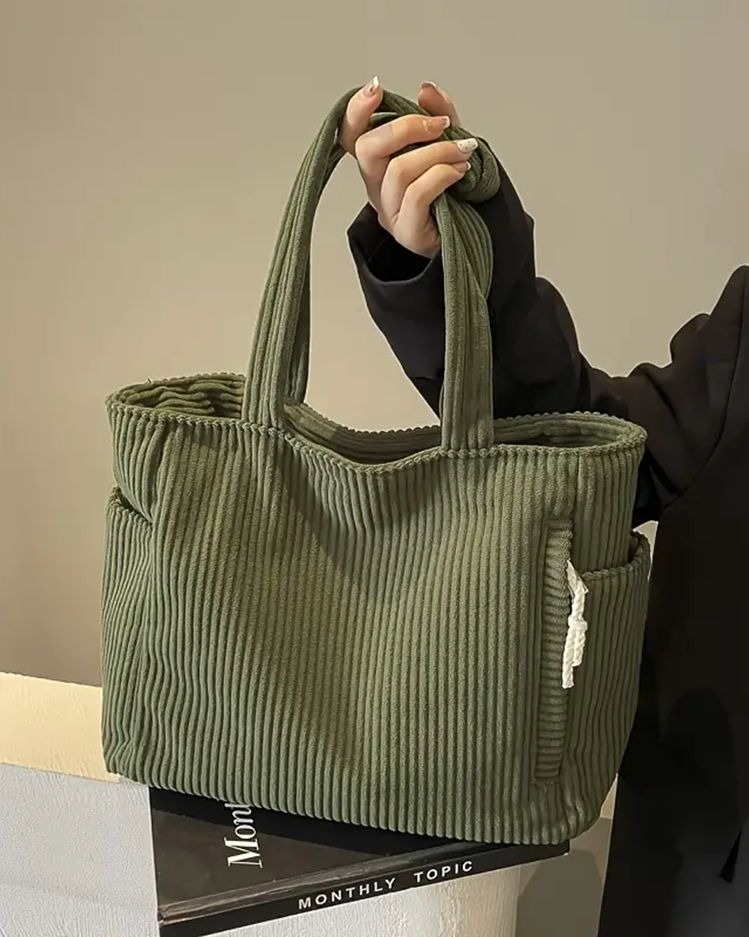 Tilda™ | Ribbed Tote Bag