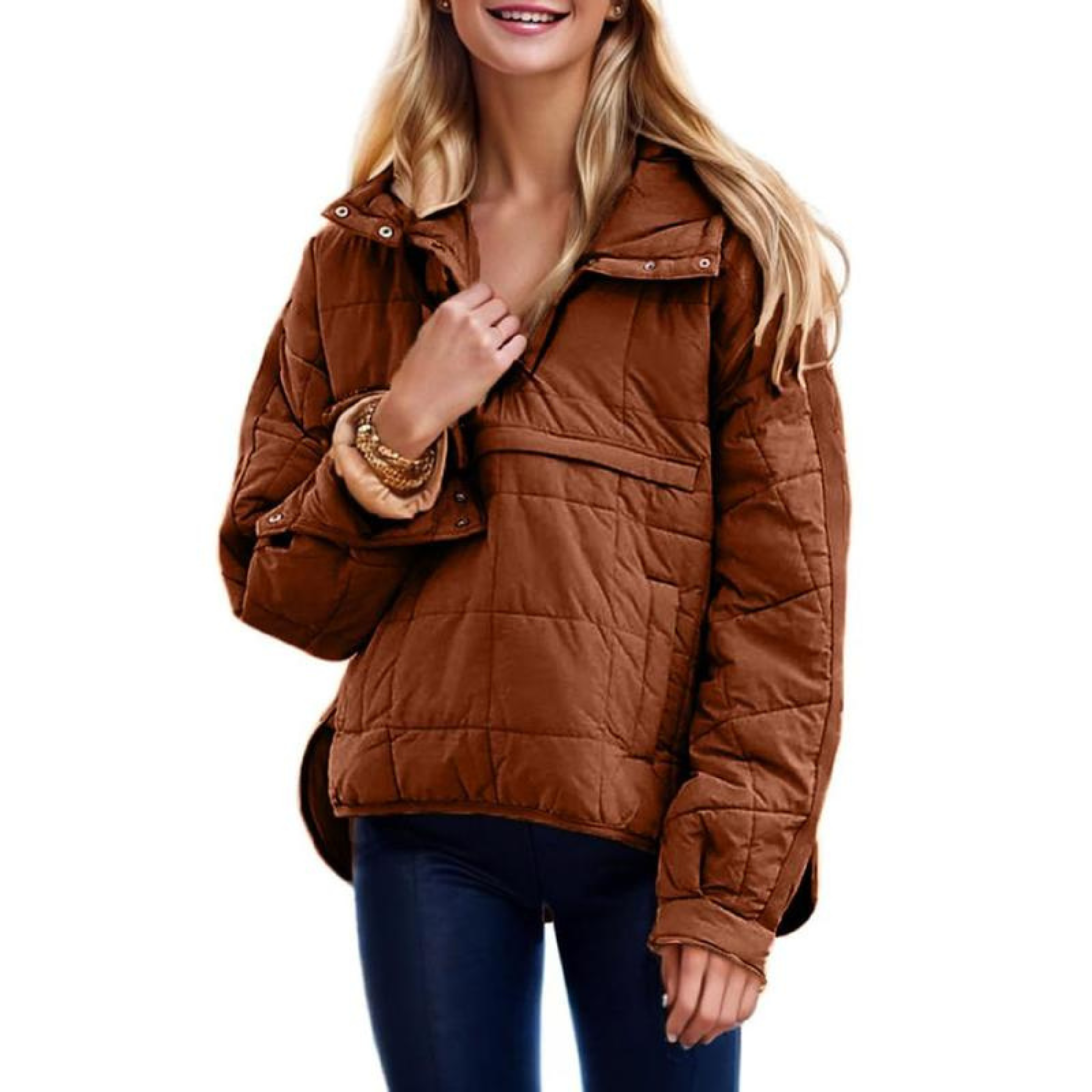 Farrell™ – Oversized Hooded Pullover Hooded Jacket