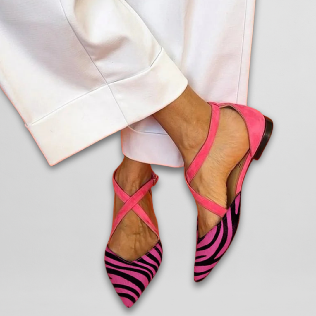 Fenna™ | Strap Detail Ballerinas