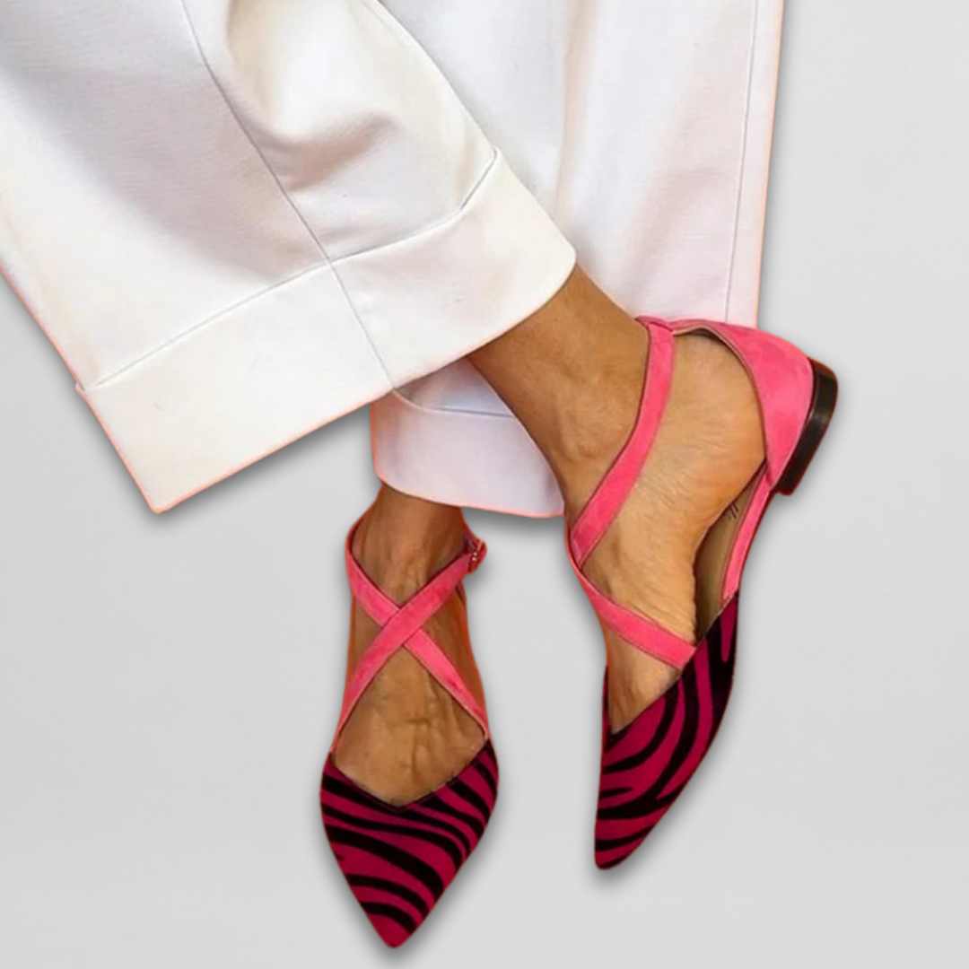 Fenna™ | Strap Detail Ballerinas