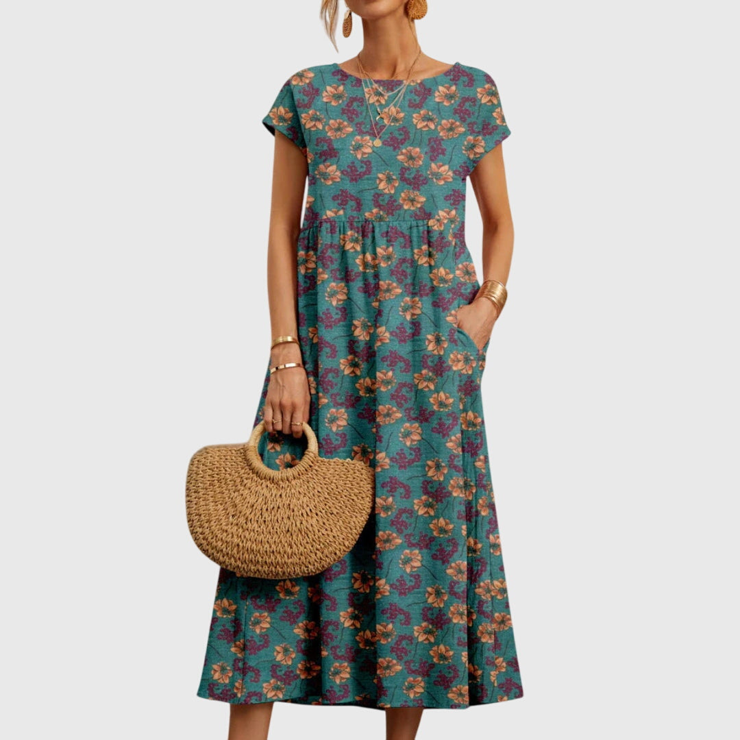 Valencia™ | Robe fleurie chic