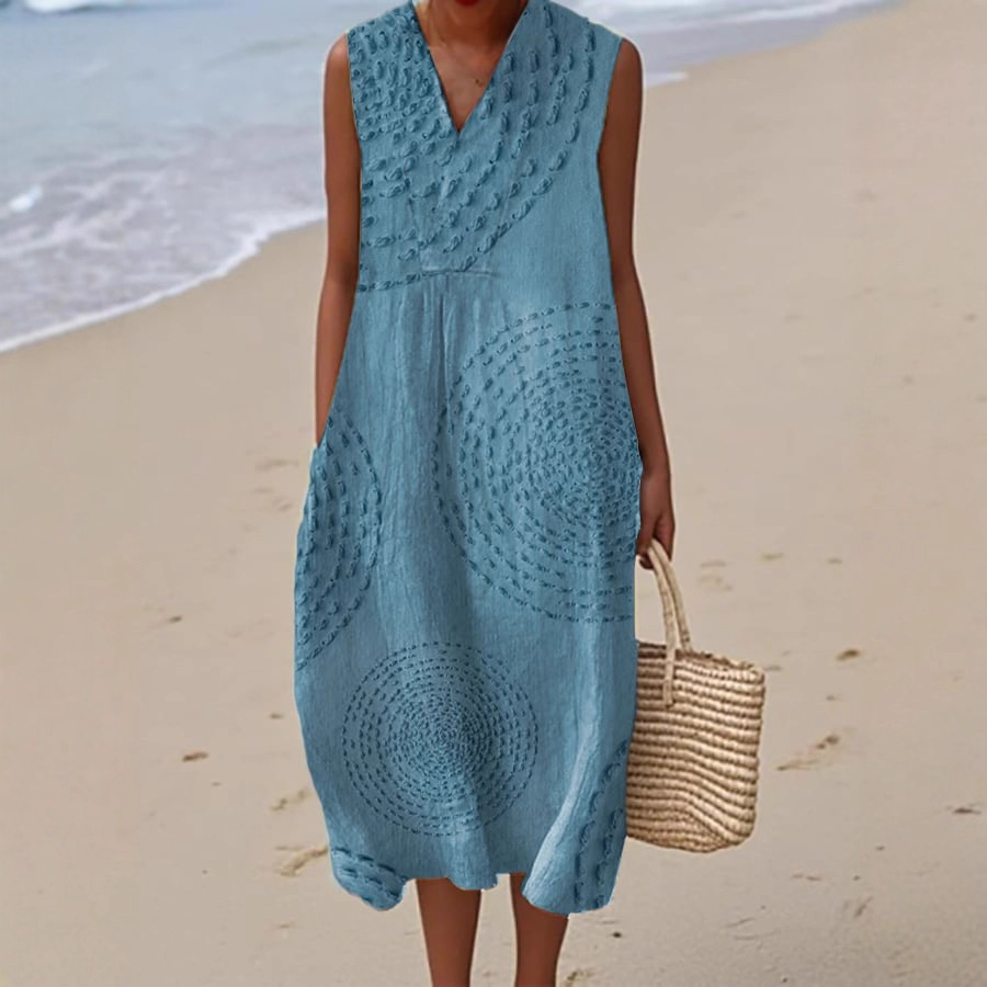 Oplina™ | Effortless Summer Print Dress