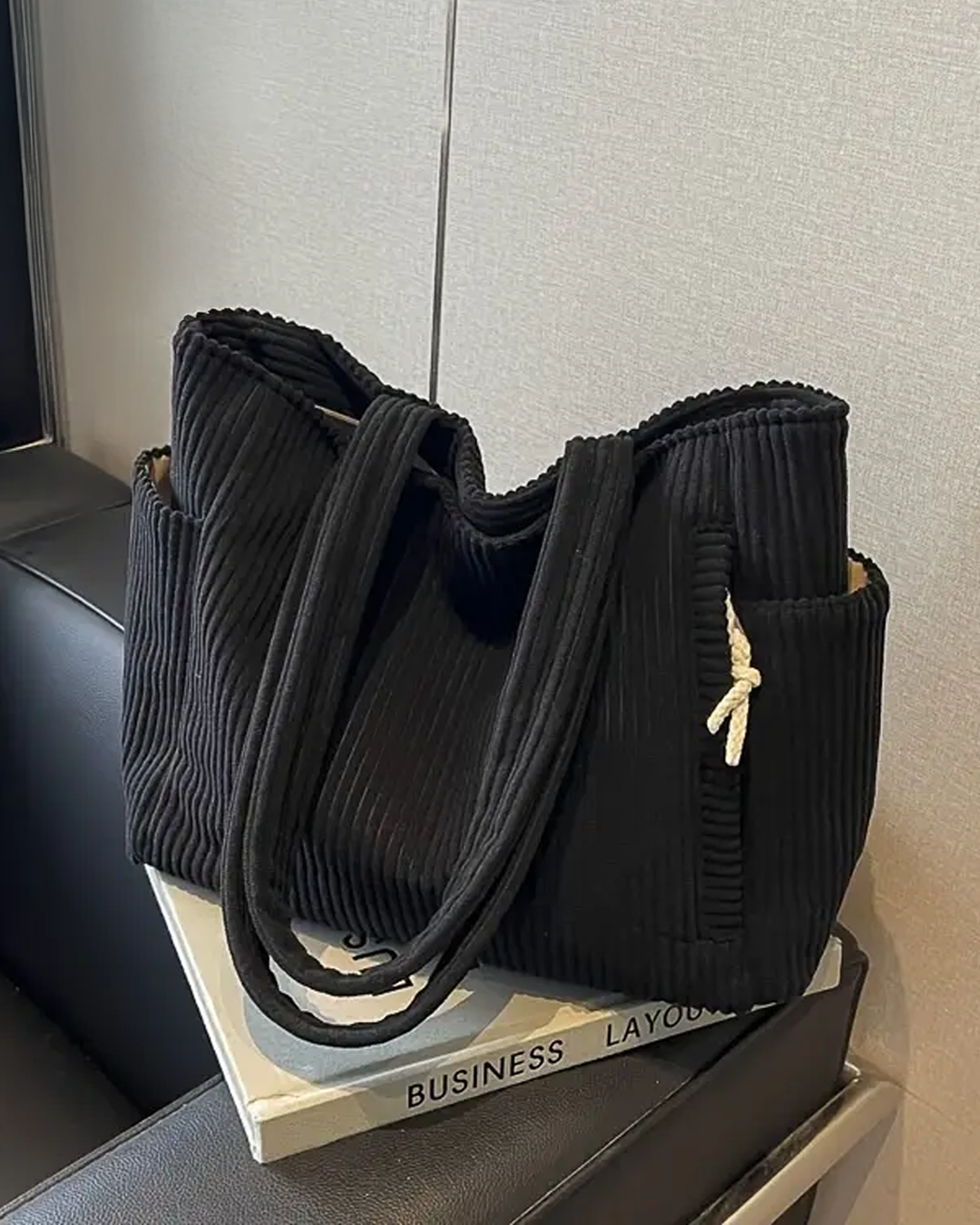 Tilda™ | Ribbed Tote Bag