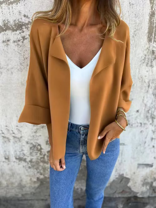 Alessia™ | Bold Open-Front Blazer
