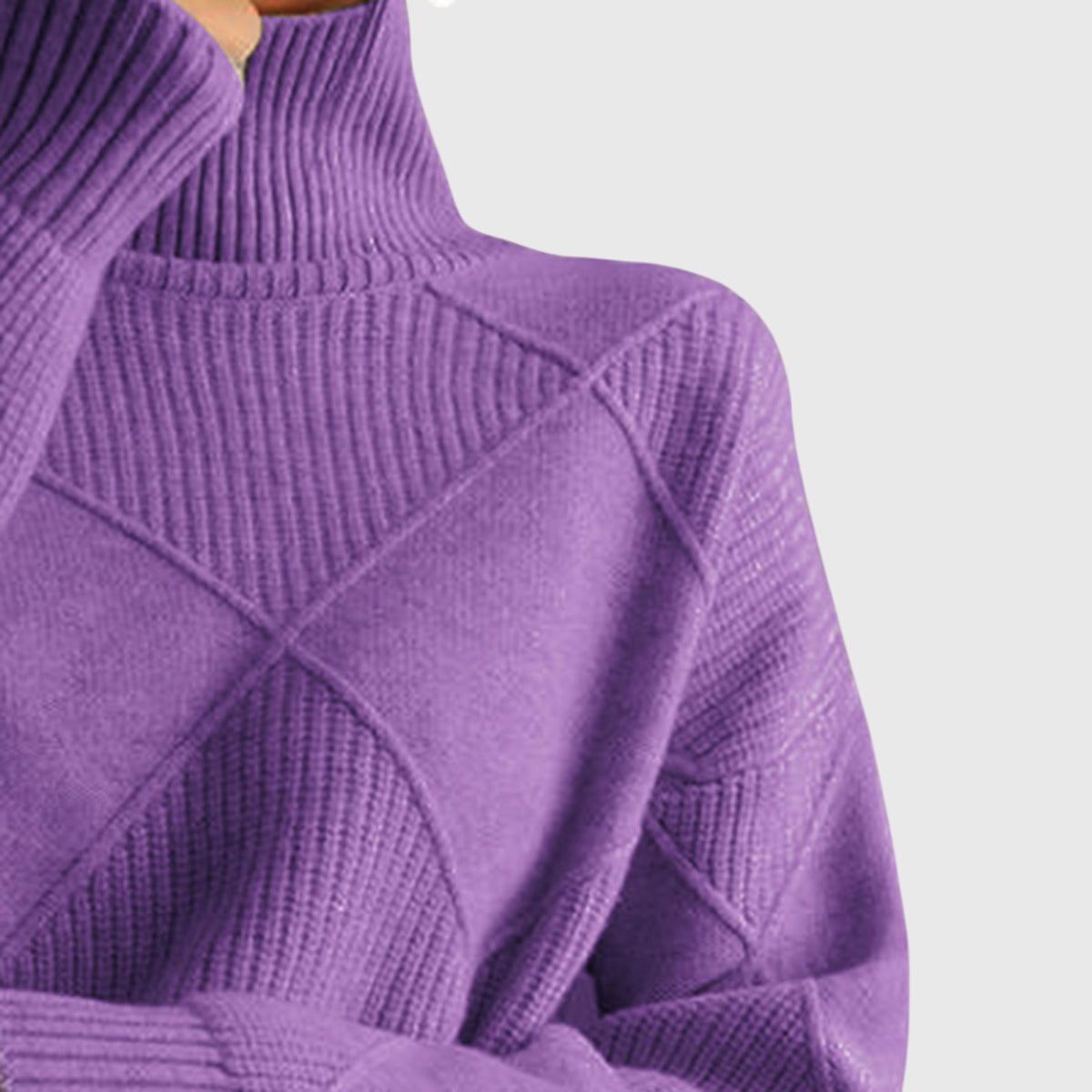Angela™ | Pull à col roulé