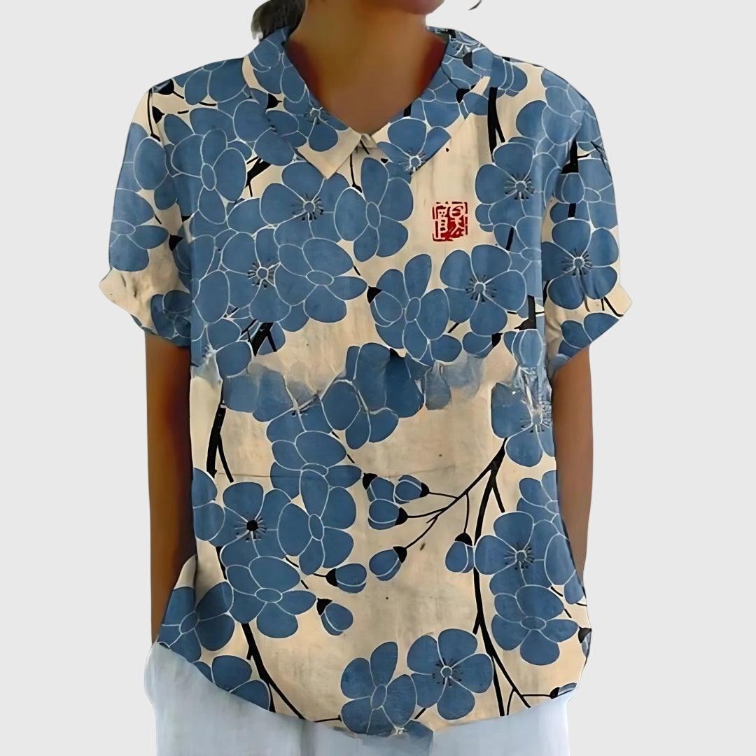 Jenna™ | Chemisier fleuri