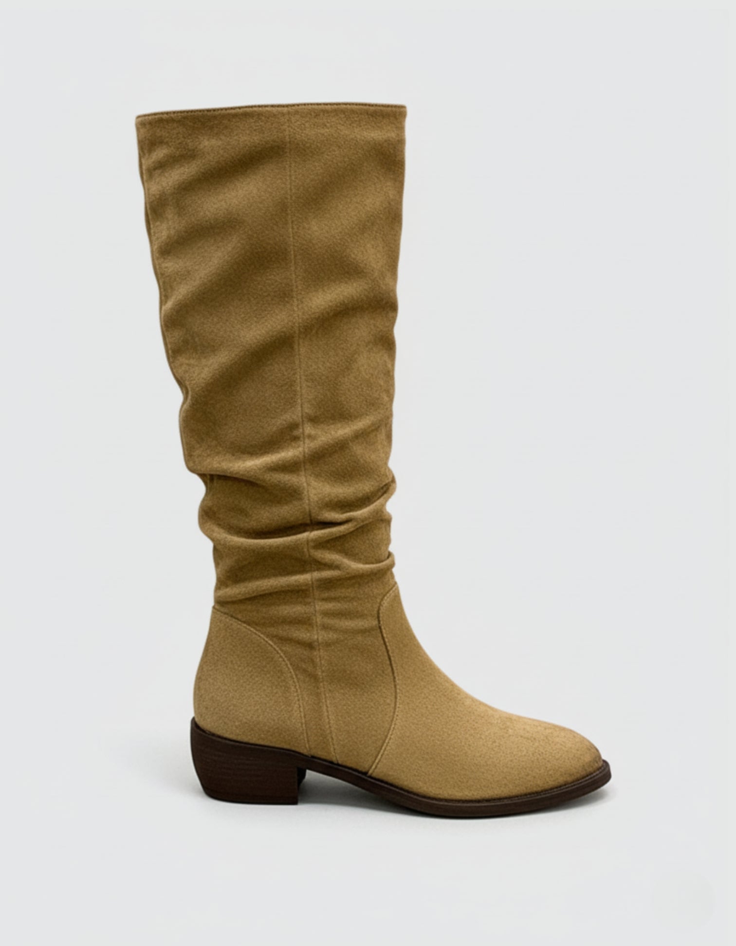 Heritage Suede Slouch Boots