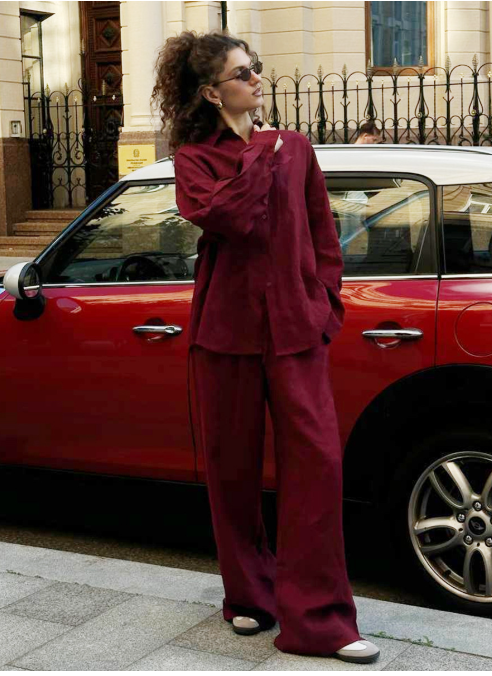 Luna™ | Two-Piece Set with Shirt & Pants