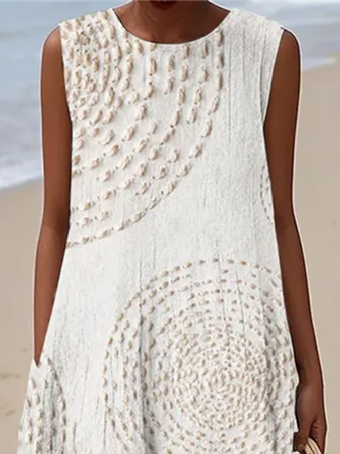 Oplina™ | Effortless Summer Print Dress