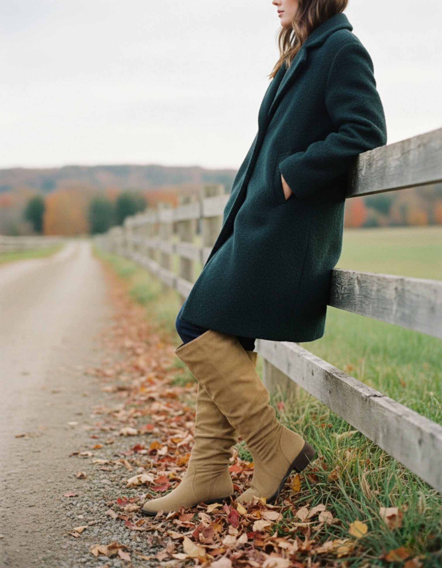 Heritage Suede Slouch Boots