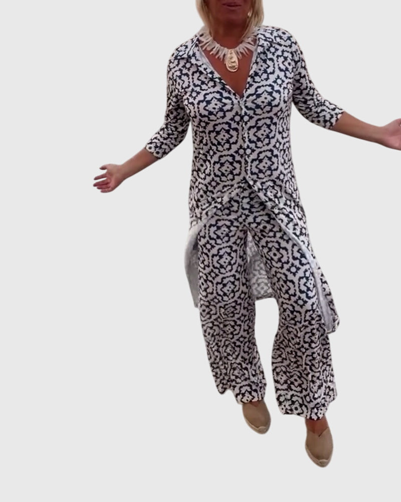 Gabriella™ | Ensemble deux pièces élégant et vintage
