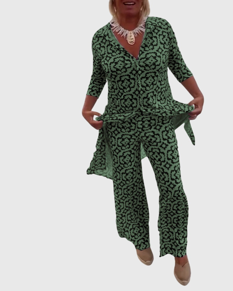 Gabriella™ | Ensemble deux pièces élégant et vintage