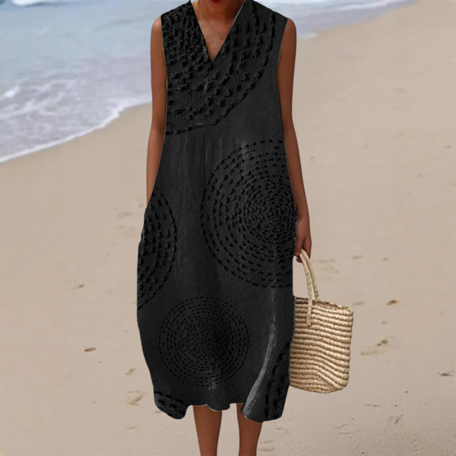 Oplina™ | Effortless Summer Print Dress