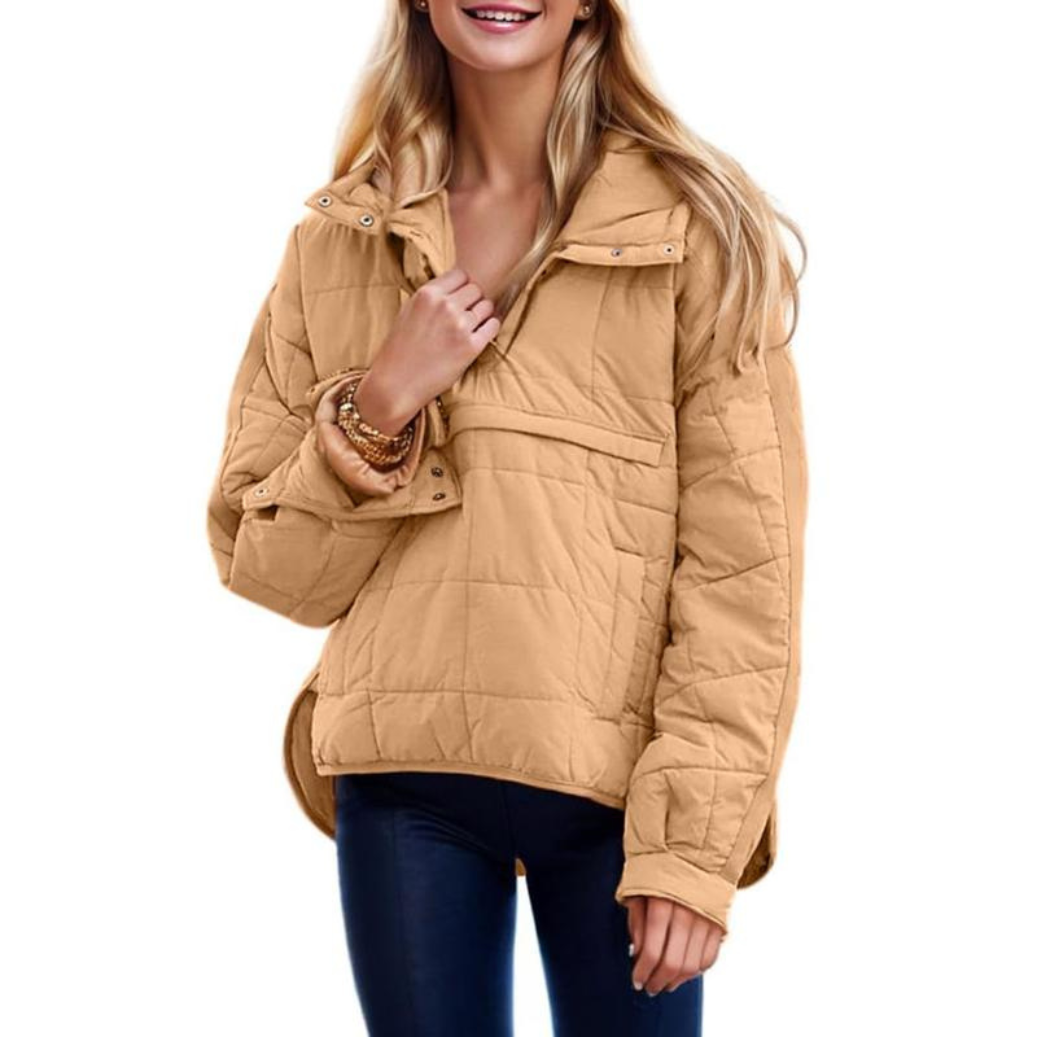 Farrell™ – Oversized Hooded Pullover Hooded Jacket