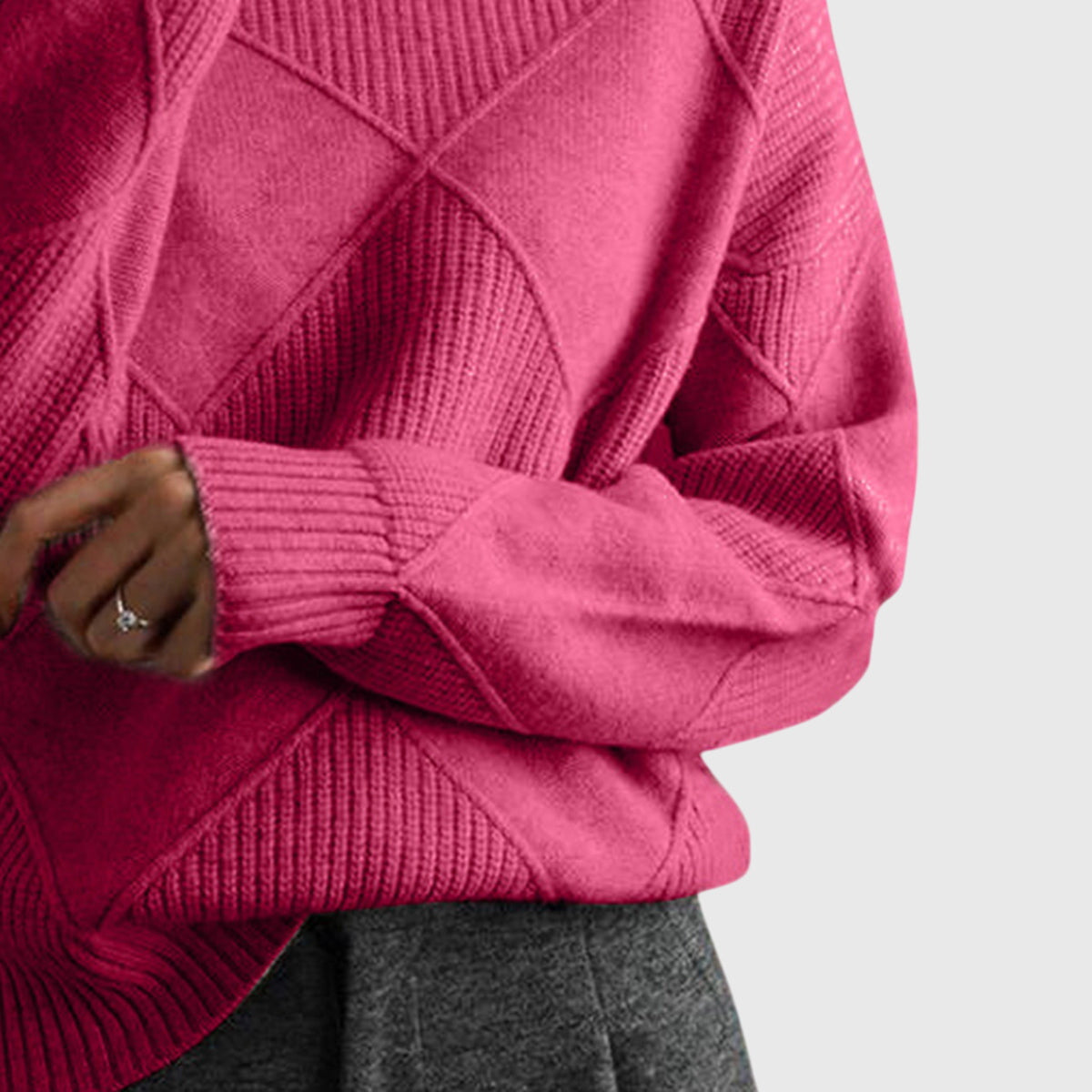 Angela™ | Pull à col roulé