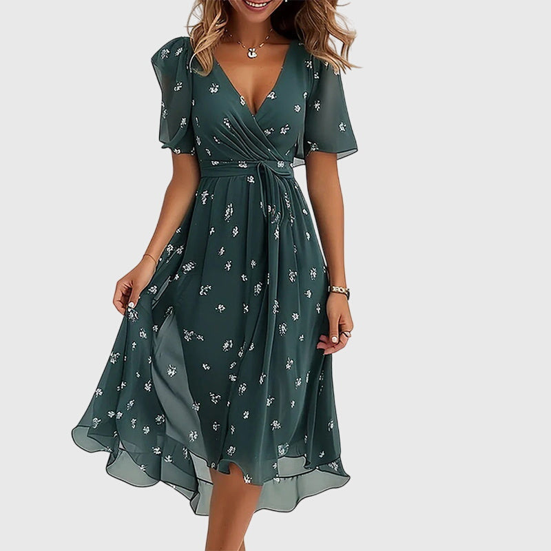Catalina™ | Robe mi-longue chic