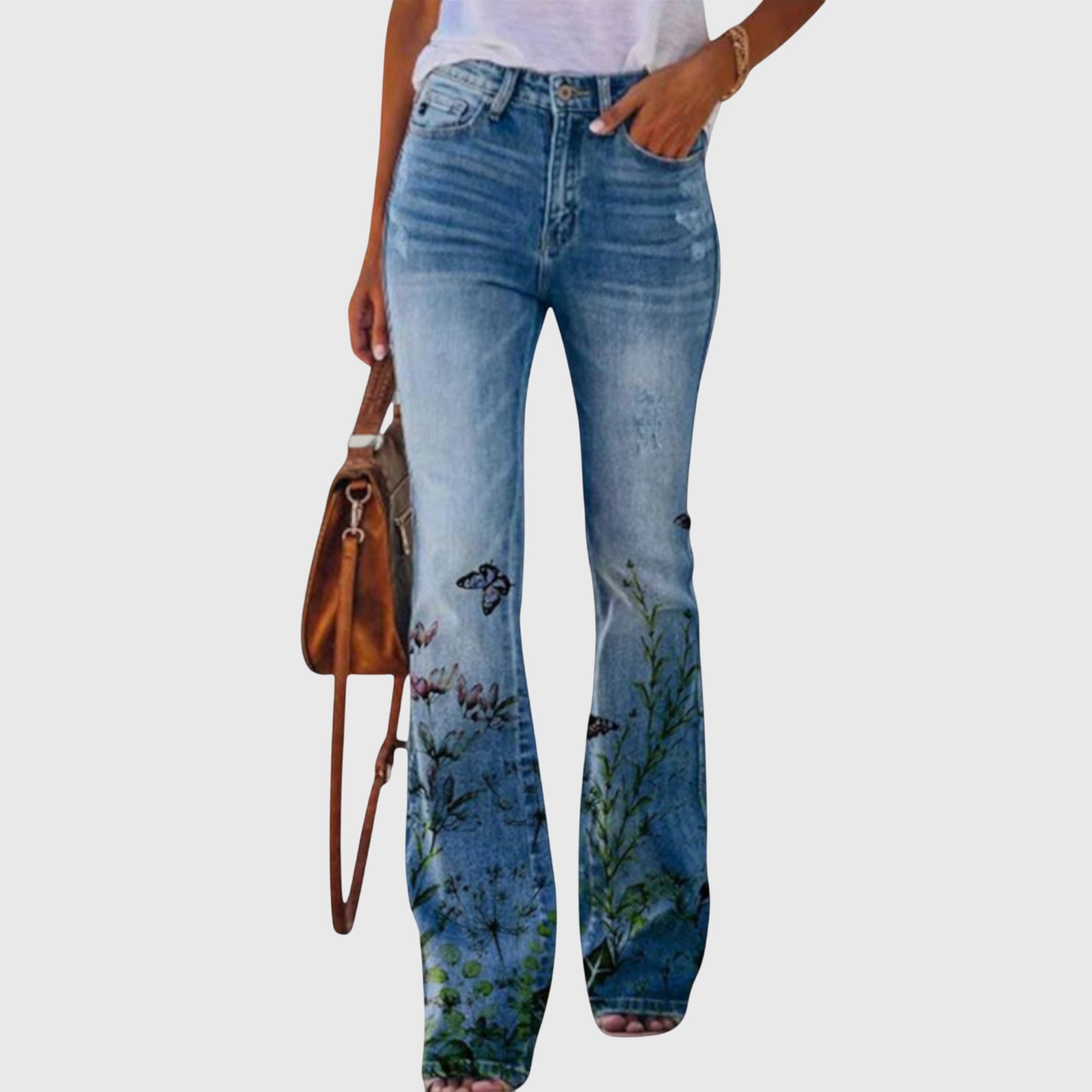 Flora™ | Pants with Flowers