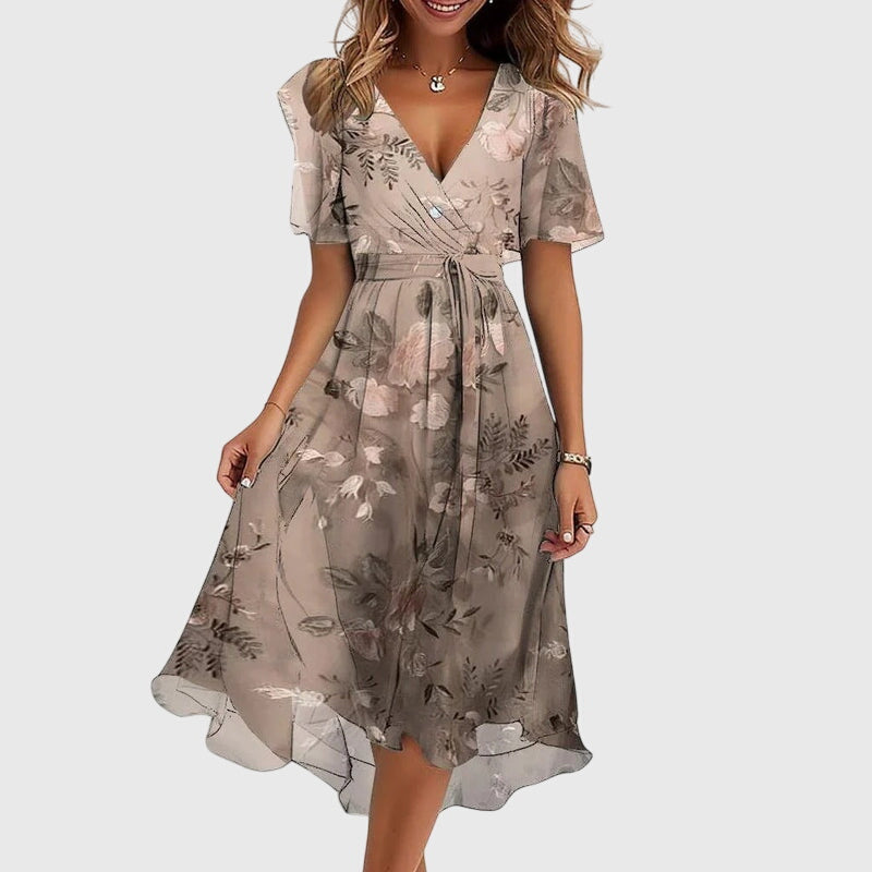 Catalina™ | Robe mi-longue chic