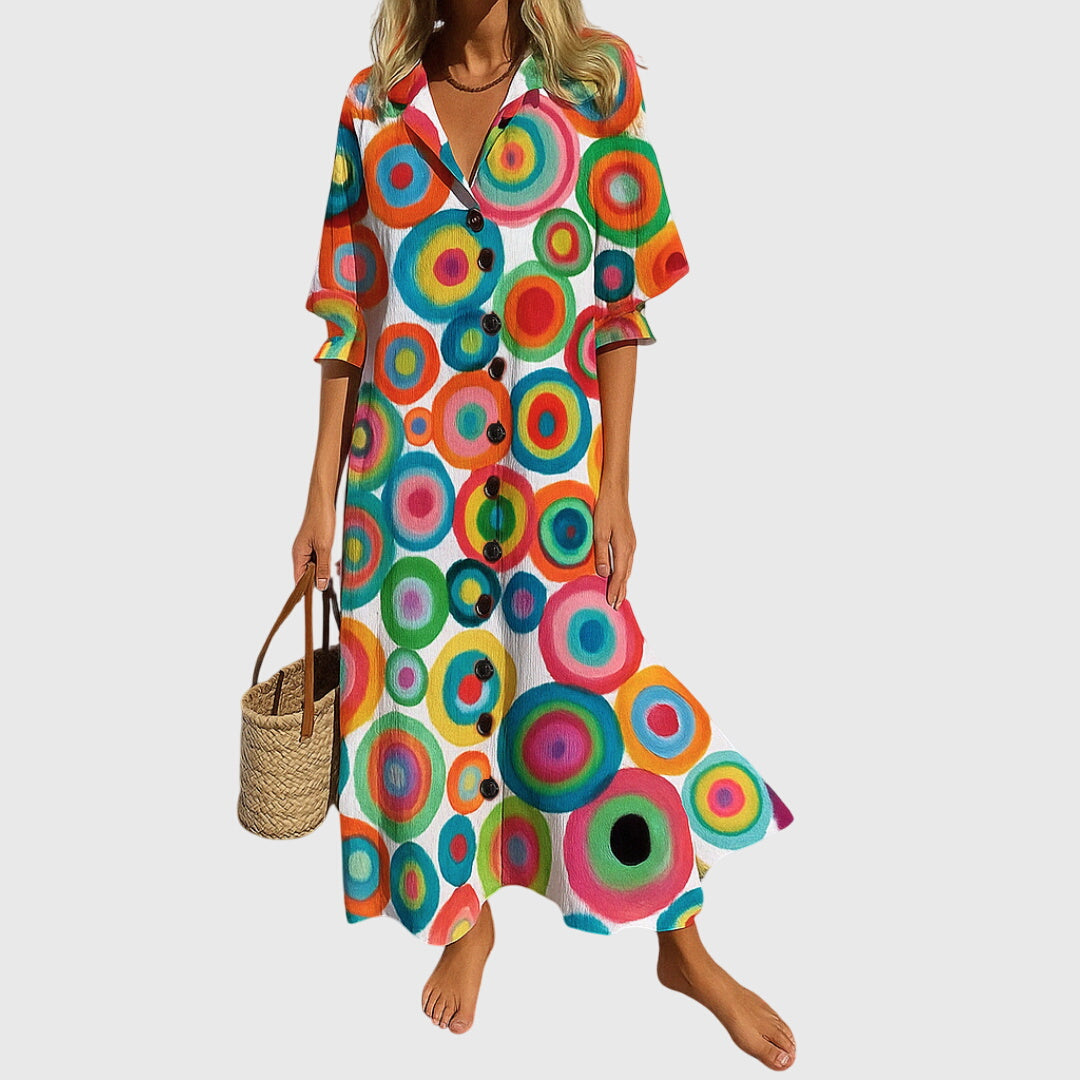 Jasmine™ | Robe amincissante élégante