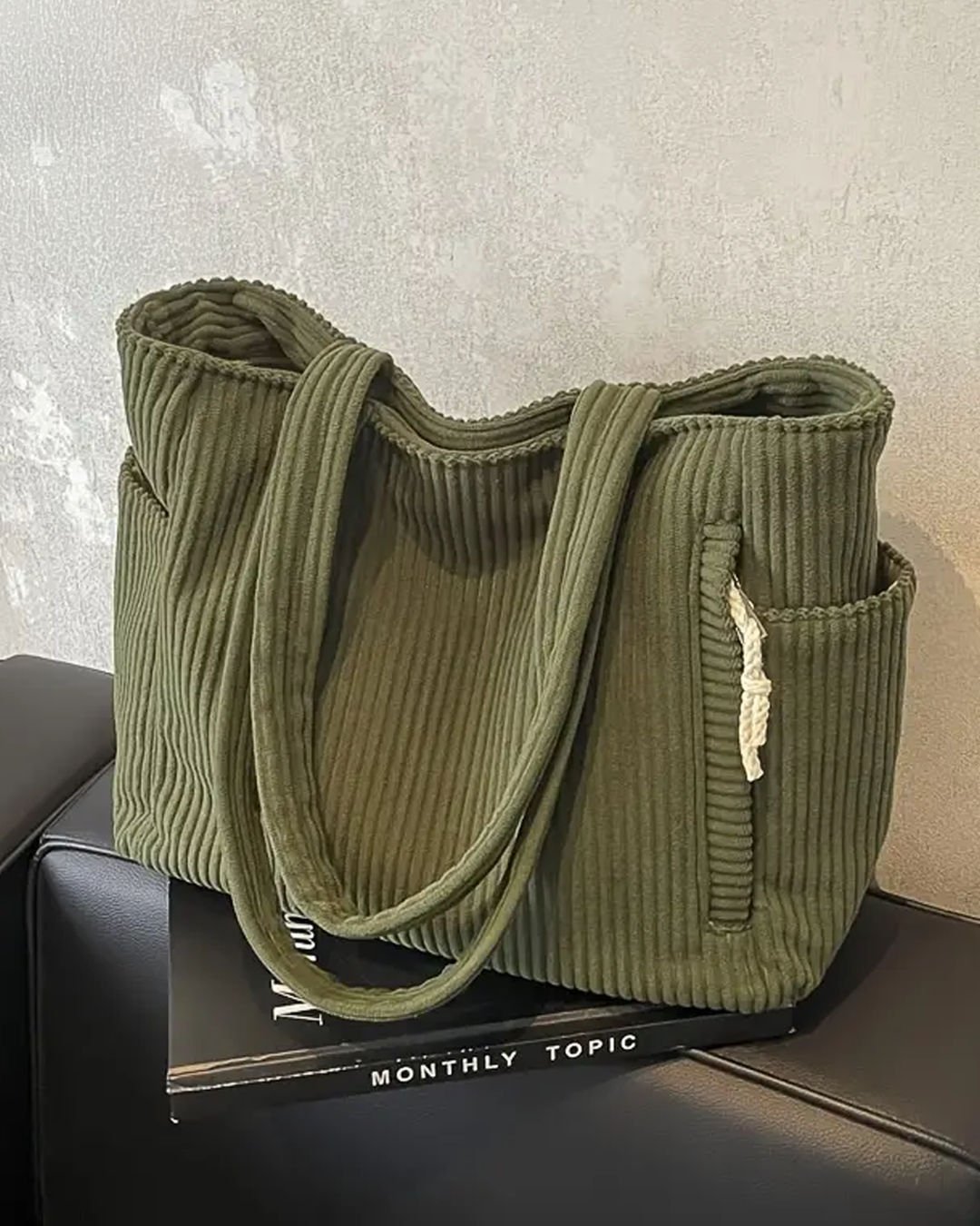 Tilda™ | Ribbed Tote Bag