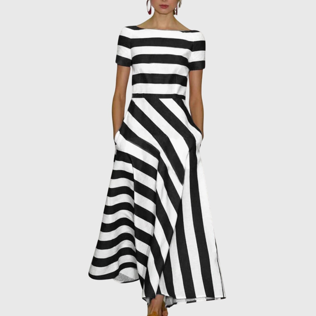 Carly™ | Robe rayée