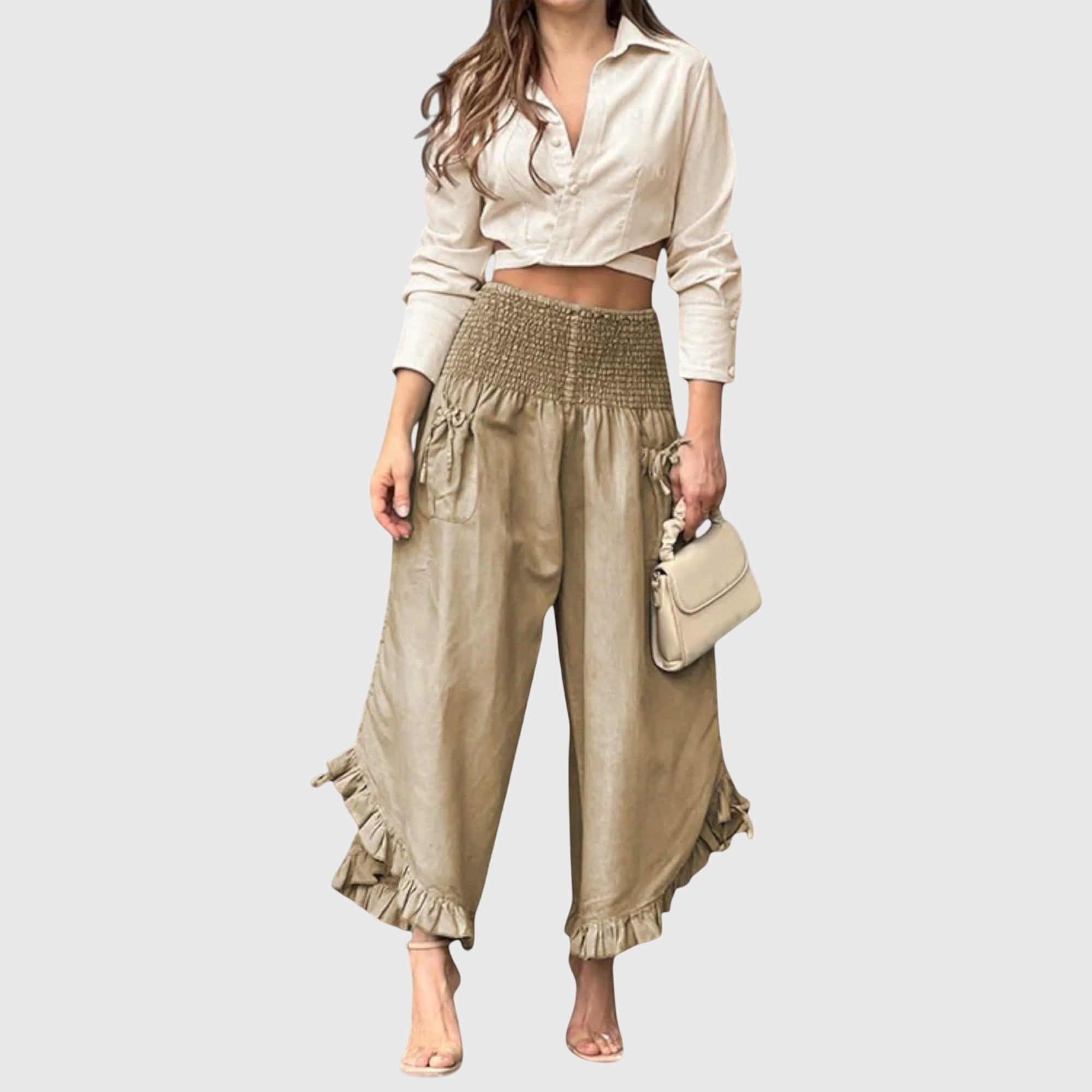 Jaya™ | Casual Pants with Fashionable Pleats
