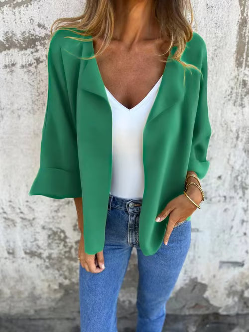 Alessia™ | Bold Open-Front Blazer
