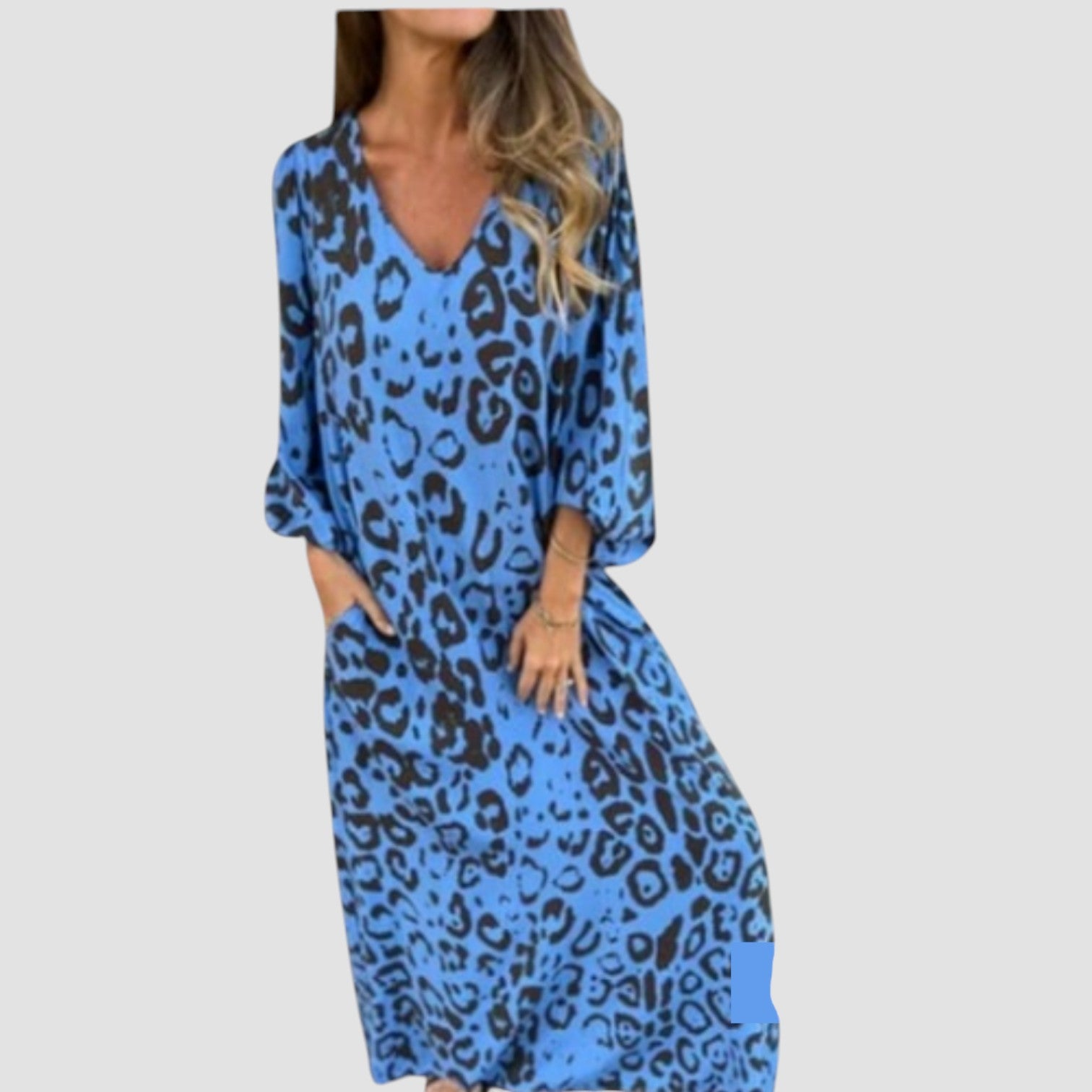 Soraya™ | Safari Chic Leopard Dress