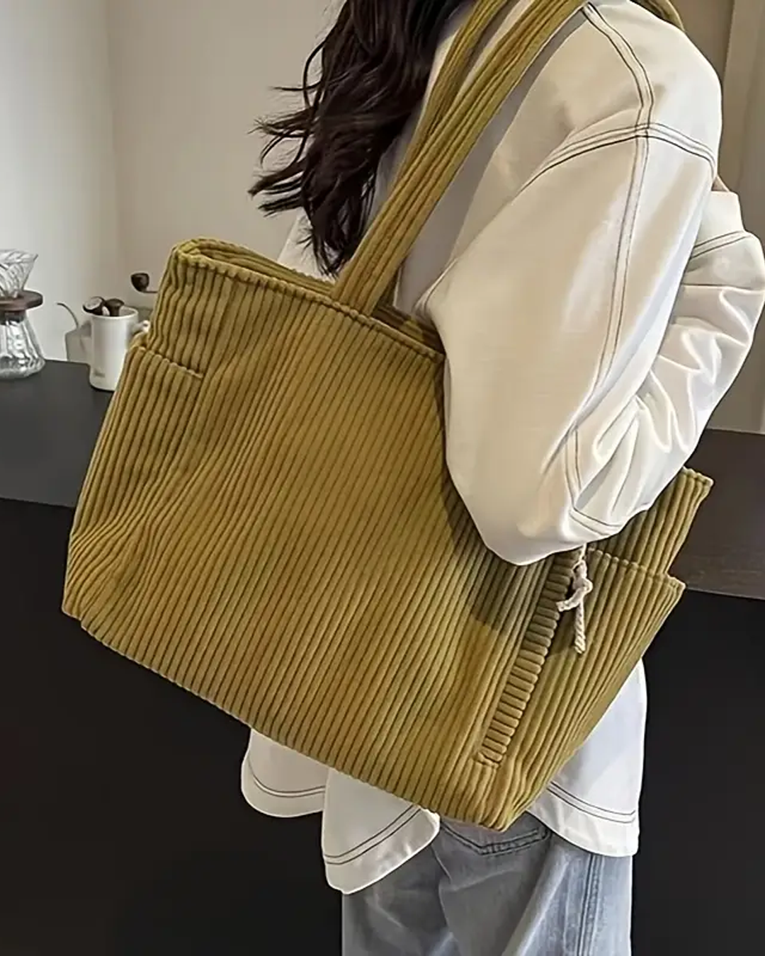Tilda™ | Ribbed Tote Bag