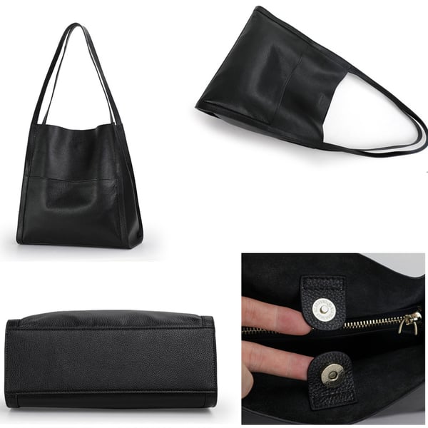 Alessia™ | Classic Genuine Leather Shoulder Bag