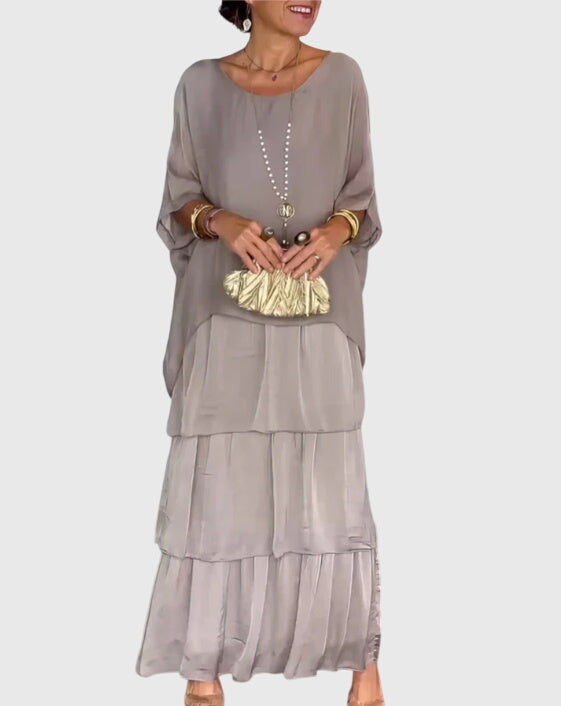Susan™ | Robe longue et fluide élégante