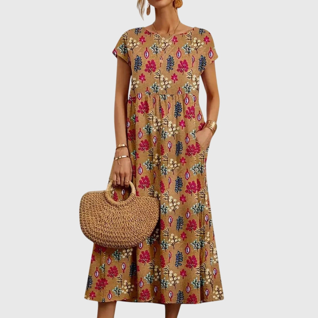 Valencia™ | Robe fleurie chic