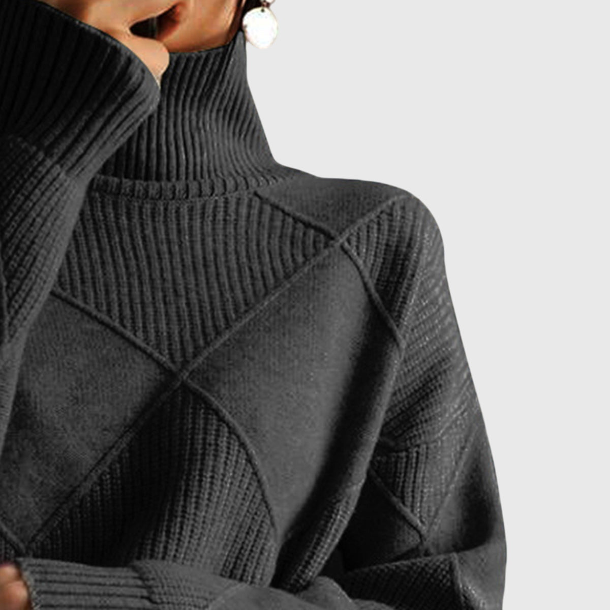 Angela™ | Pull à col roulé