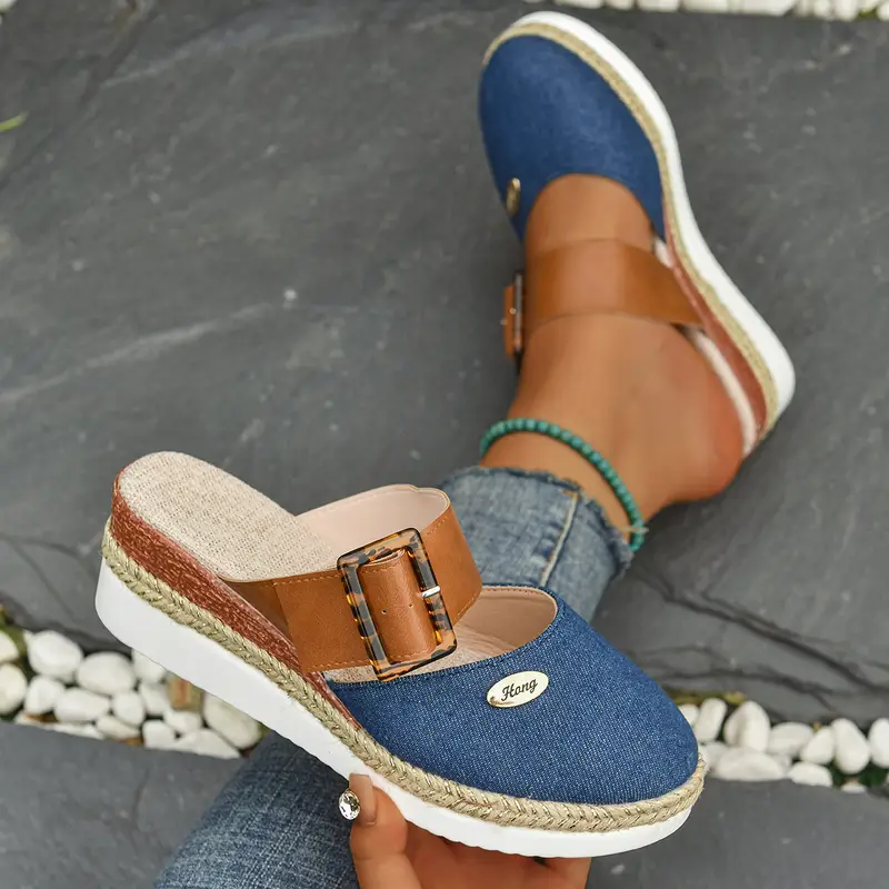 Antonia™ | Orthopedic Platform Sandals – Breathable & Supportive