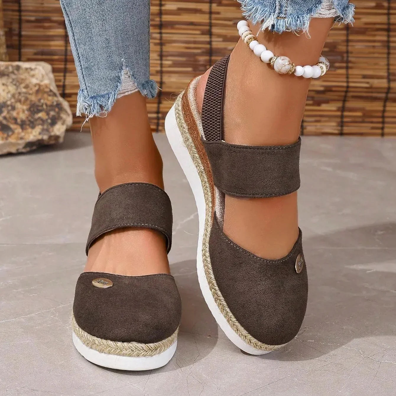 Antonia™ | Orthopedic Platform Sandals – Breathable & Supportive