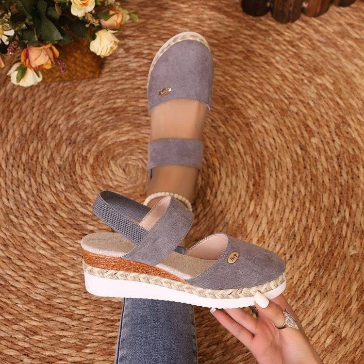 Antonia™ | Orthopedic Platform Sandals – Breathable & Supportive