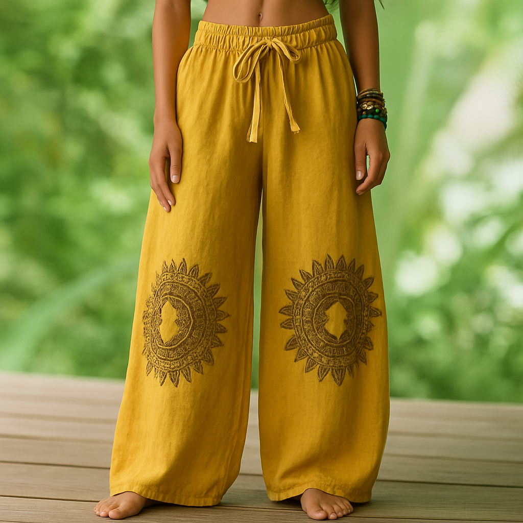 Gladys™ | Relaxed Boho-Chic Yoga Pants