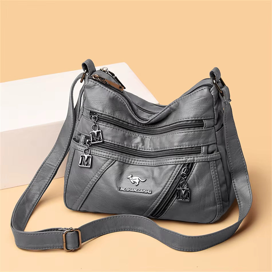 Olmera™ | Multi-Pocket Shoulder Bag
