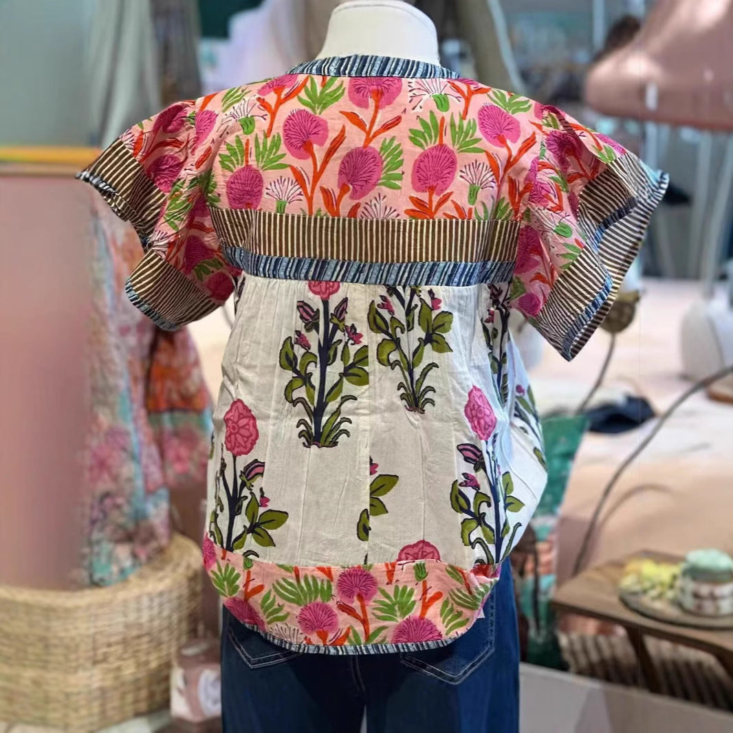 Uriella™ | Embroidered Boho Blouse
