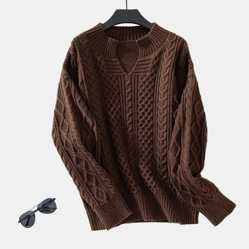 Marissa | Classic Cable Sweater