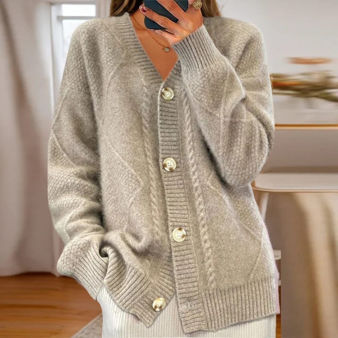 Éloise™ | Cable-Knit Cardigan