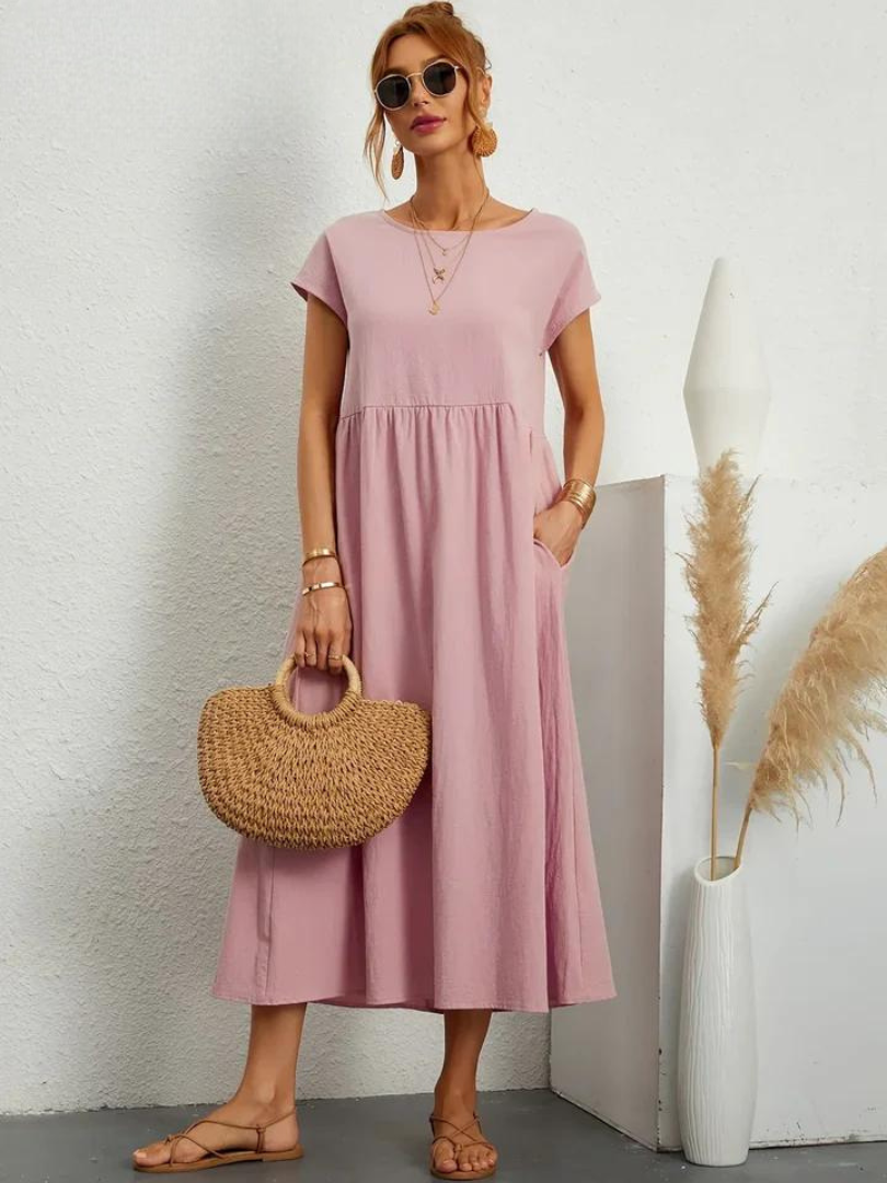 Elara™ | Robe midi confortable