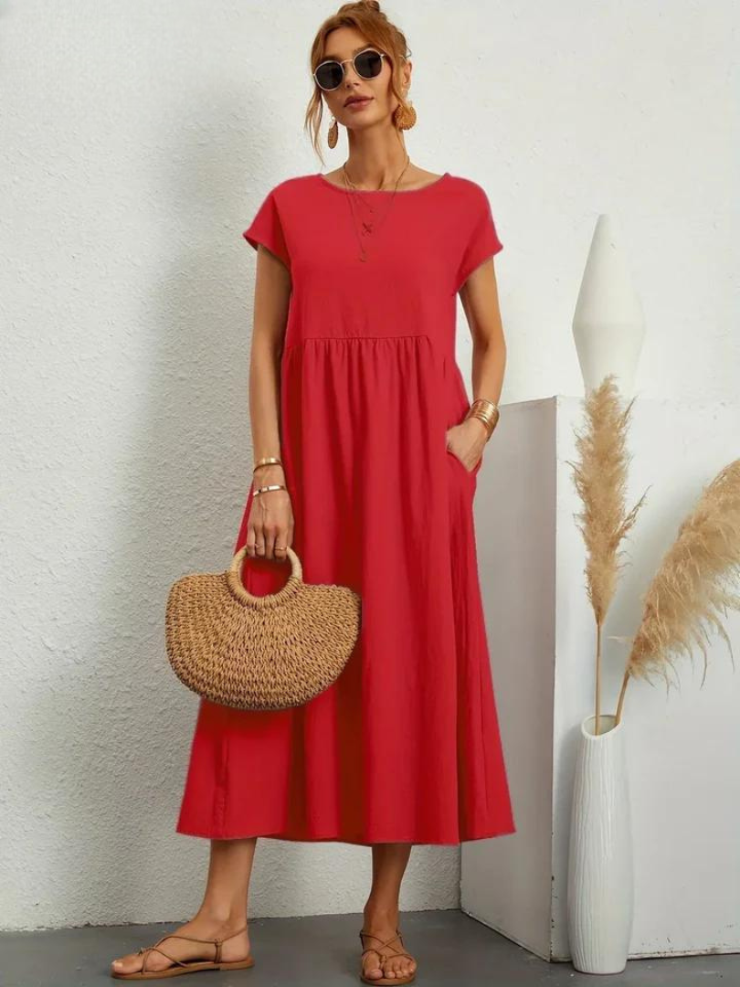 Elara™ | Robe midi confortable