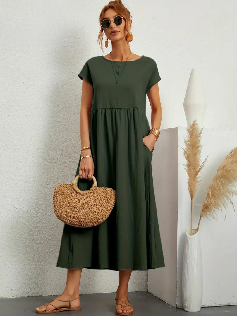 Elara™ | Robe midi confortable