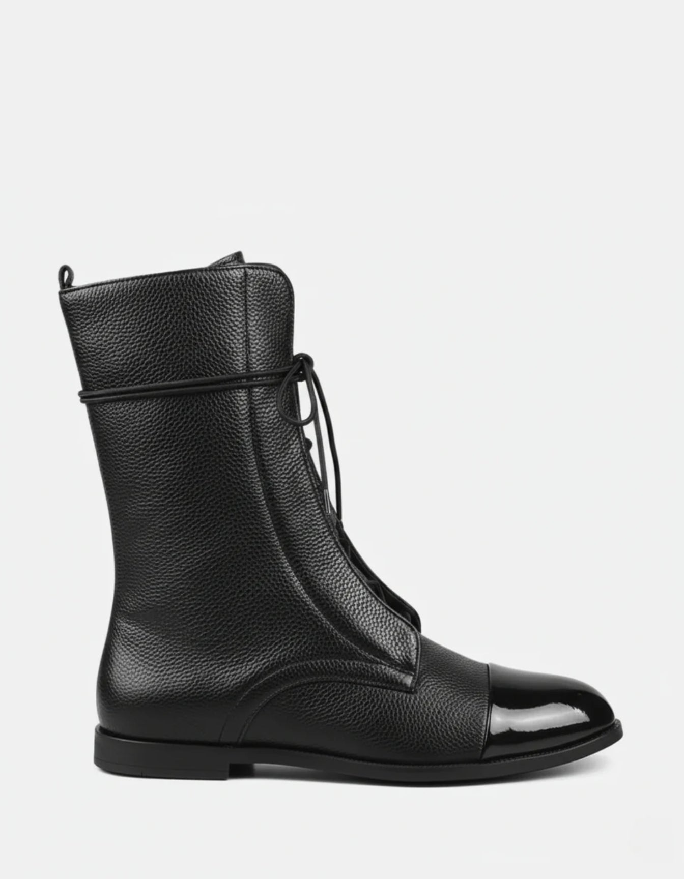 Heritage Leather Lace-Up Boots