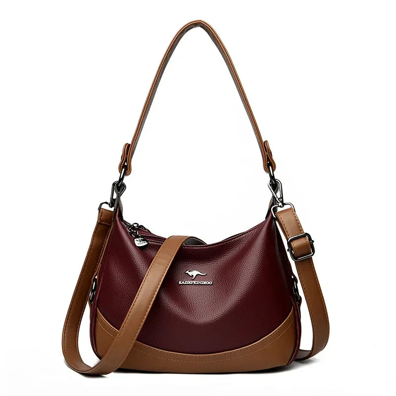 Mara™ | Dual-Tone Shoulder Bag