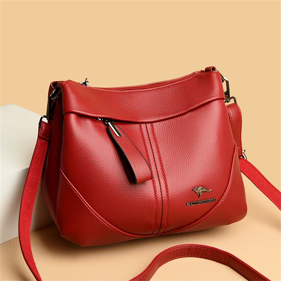 Savine™ | Soft Leather Messenger